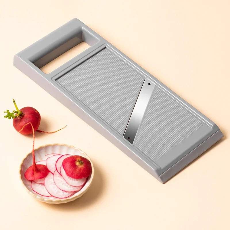 Mandolina in Acciaio Inox – Affetta, Sbuccia e Grattugia Verdure