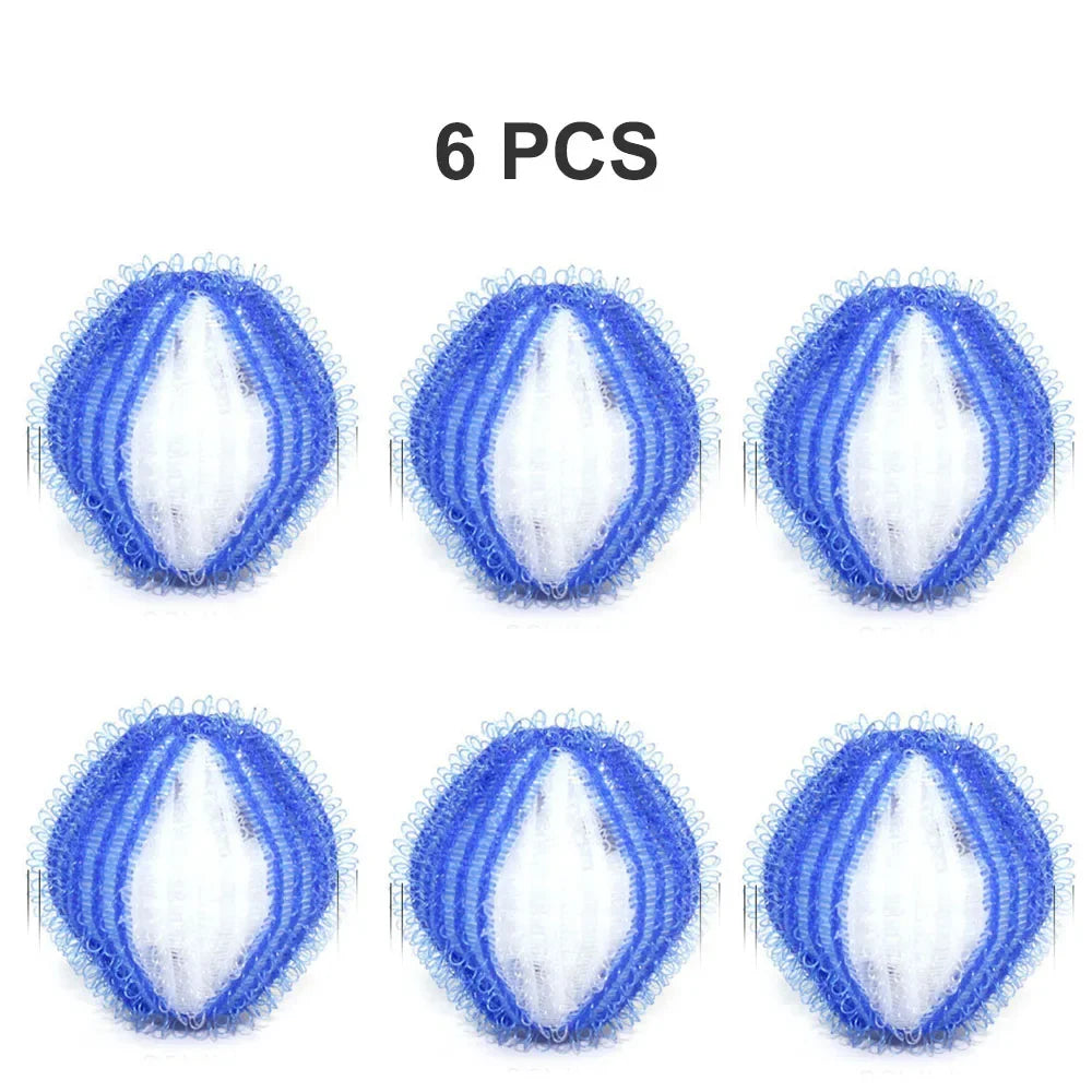 Set 6 palline in nylon per asciugatrice e lavatrice, rimuove peli di cane e…
