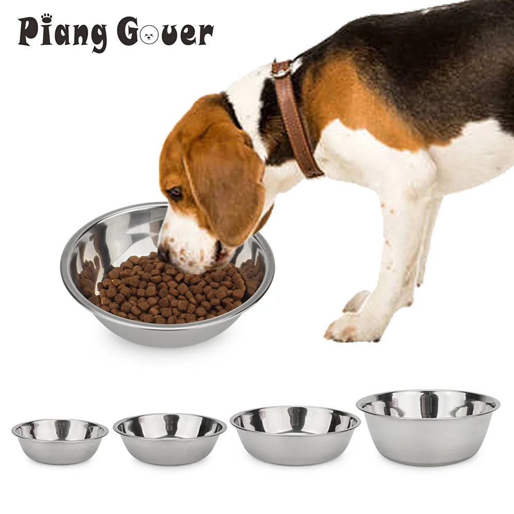 Ciotola Acciaio Inox per Cani e Gatti – Taglia Universale 11-19 cm