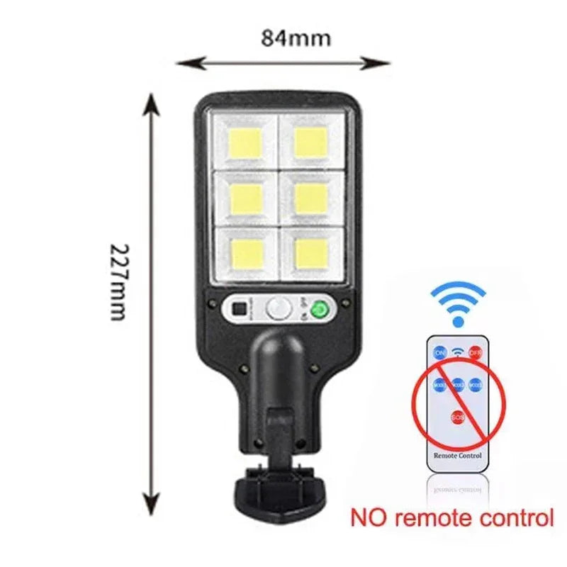 1/2/3/4PCS Solar Lights Outdoor 3 Modes 200COB Waterproof Street Lamp Motion Sensor Security Lighting for Garden Patio Path Yard