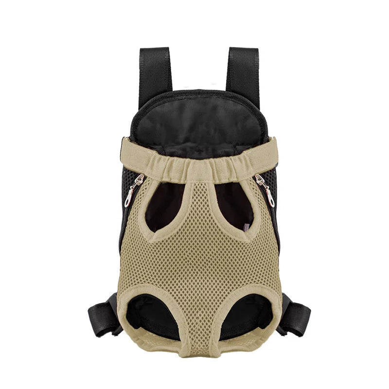 Zaino Esterno per Cani Camuffamento Traspirante, Carrier Viaggio Piccola Taglia