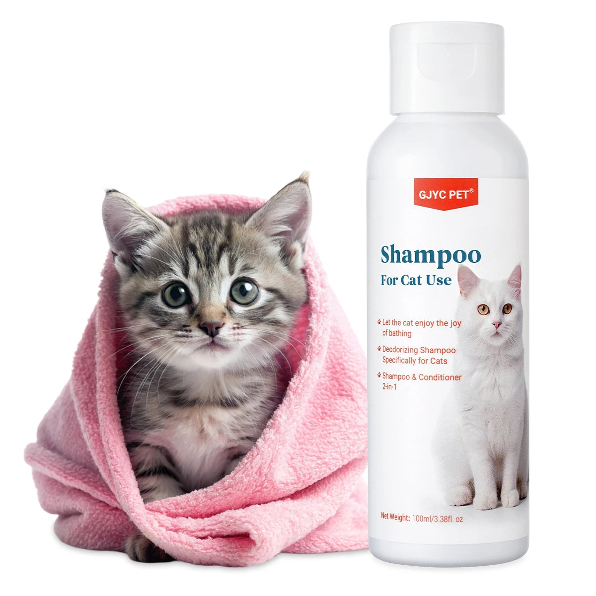 Shampoo delicato per gatti – Idratazione, profumo e morbidezza per pelo lucido
