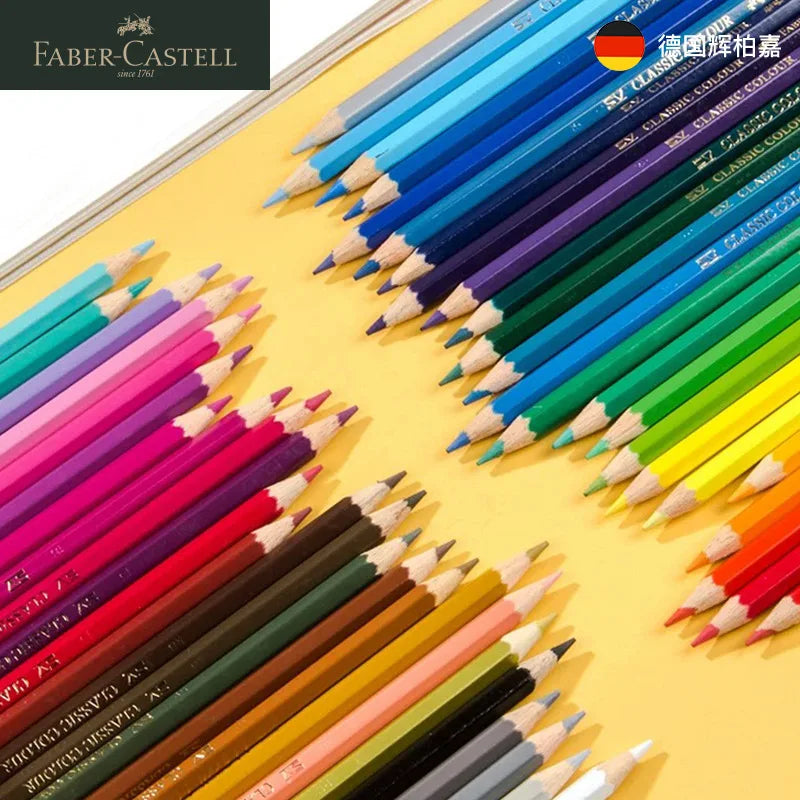 Set da 12 matite colorate a olio per disegno e schizzi – durezza H