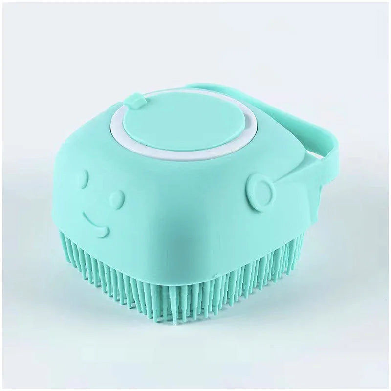 Guanti massaggianti in silicone per bagno cane e gatto – spazzola morbida