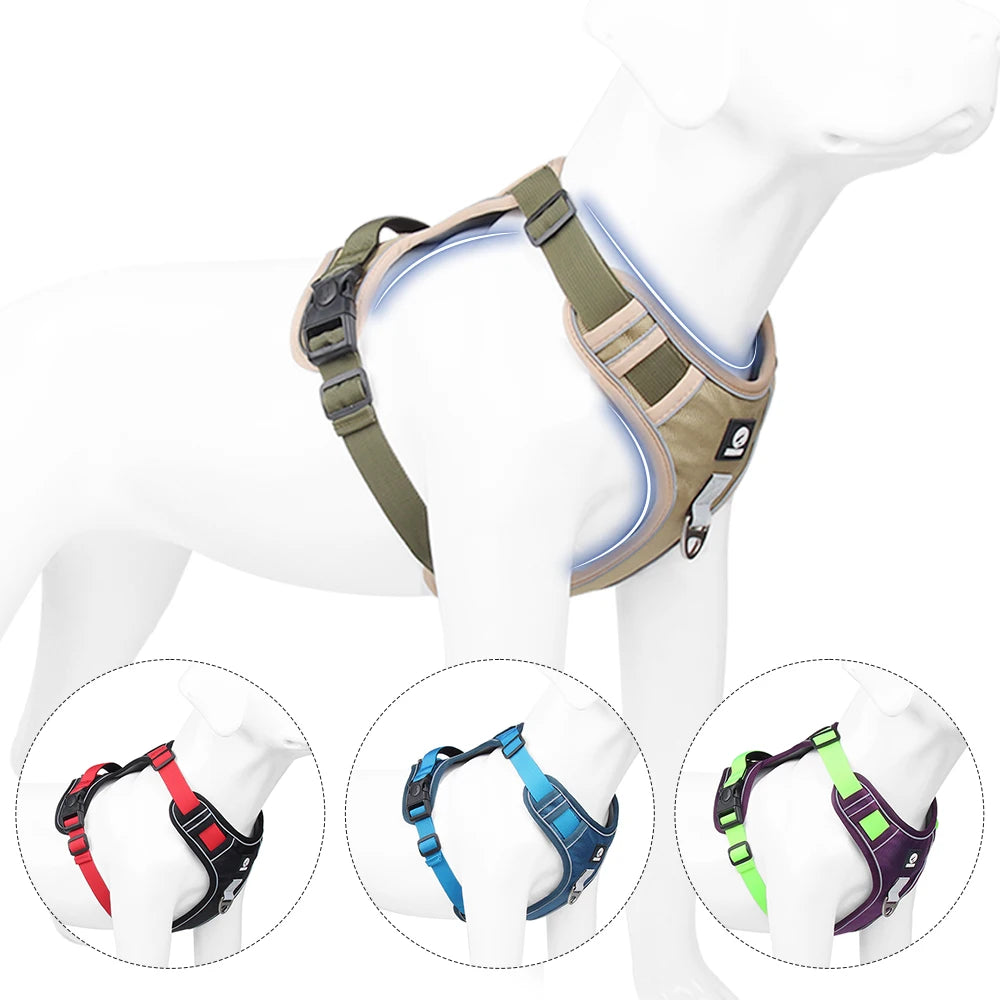 Imbracatura Canina Quick Release in Nylon, Traspirante e Regolabile