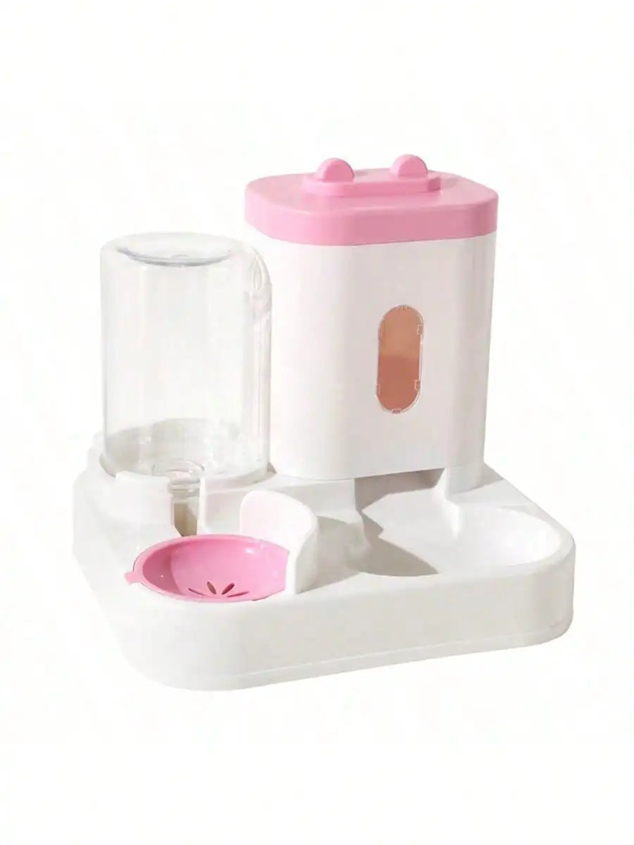 Distributore Automatico Acqua e Cibo per Gatti Gravity-Fed 1-Peck