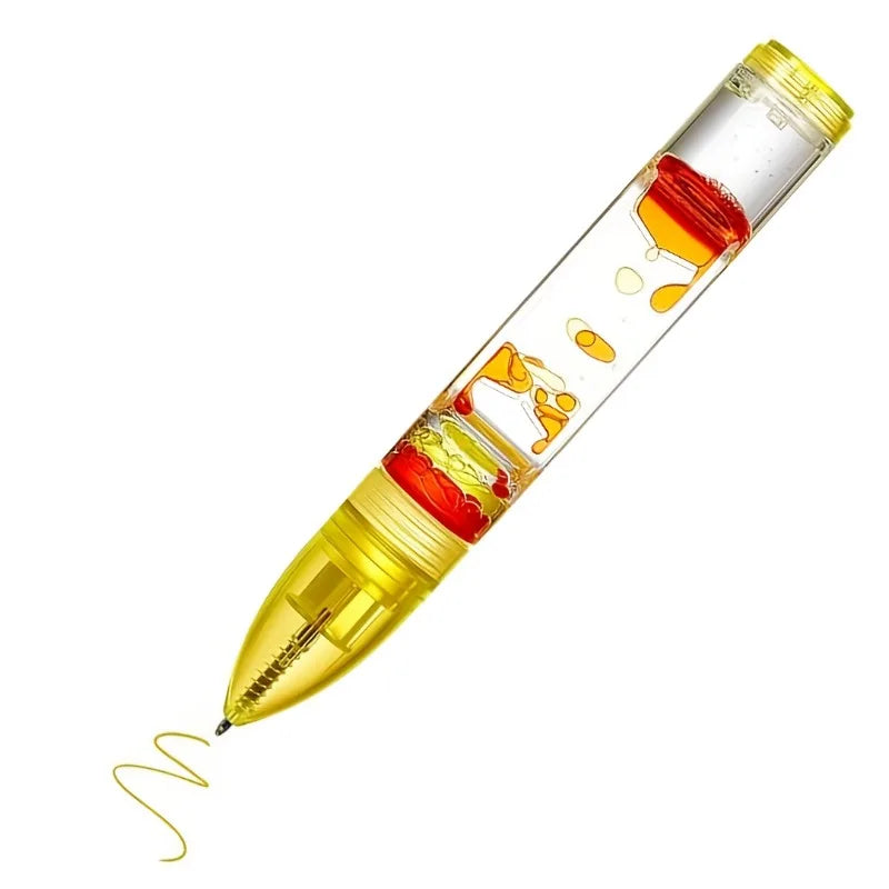 Penna a sfera retrattile Liquid Motion – 6 colori, scrittura fluida e…