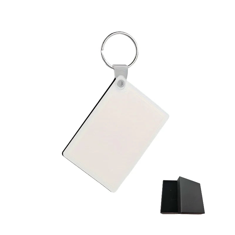Personalised Valentine's Day Photo Keychain Anniversary Key Ring Double-Sided DIY Picture