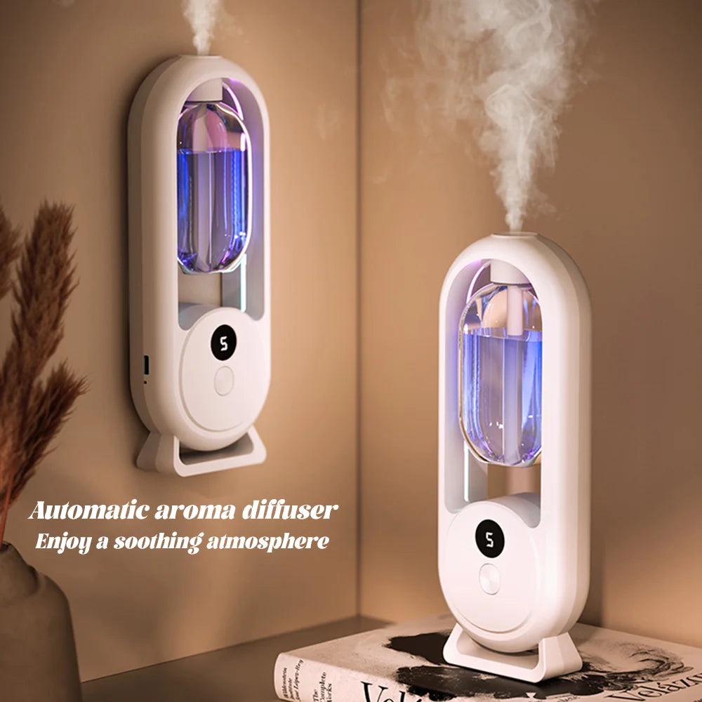 Diffusore portatile ricaricabile per aromaterapia, 5 velocità, deodorante