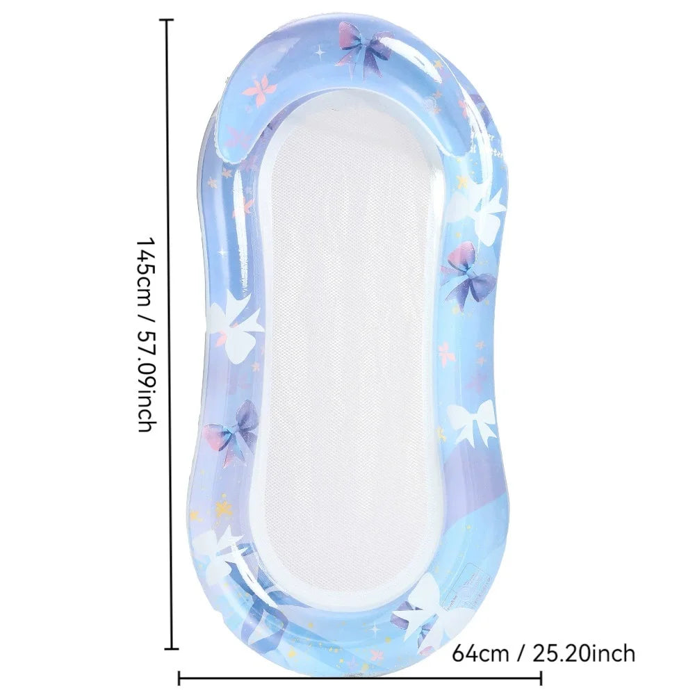 Amaca galleggiante gonfiabile per piscina e spiaggia – letto d’acqua…