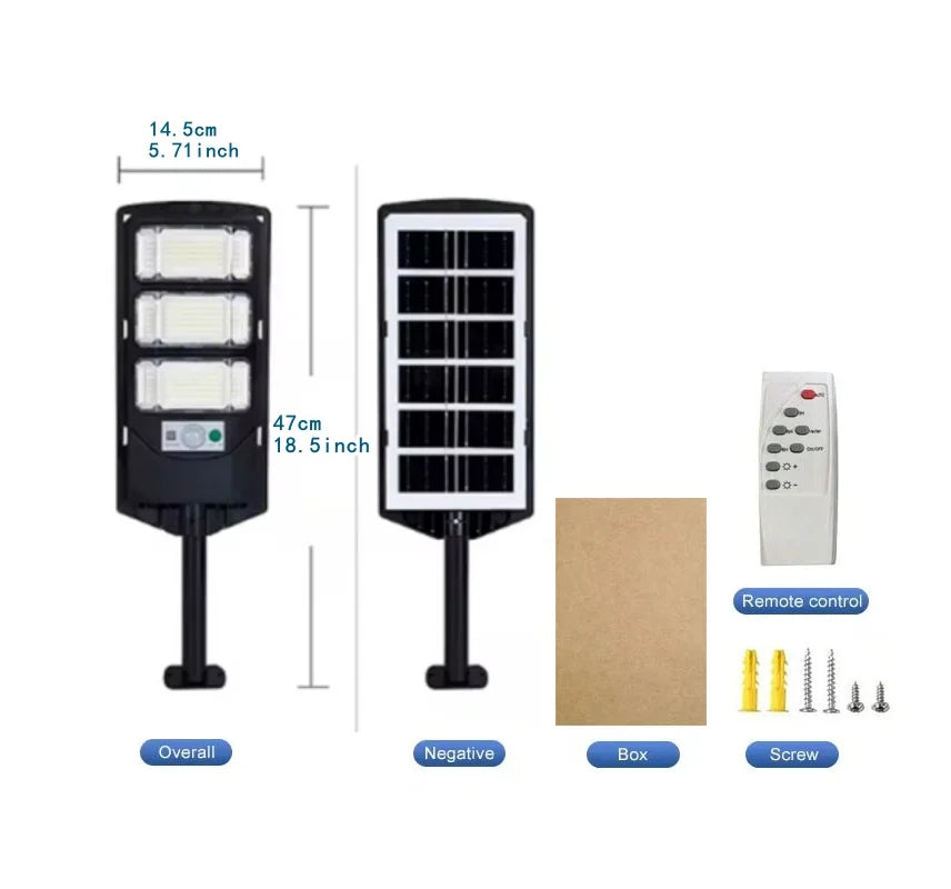 Lampada da Parete Solare LED con Sensore di Movimento, 84 LED, IP67, per…