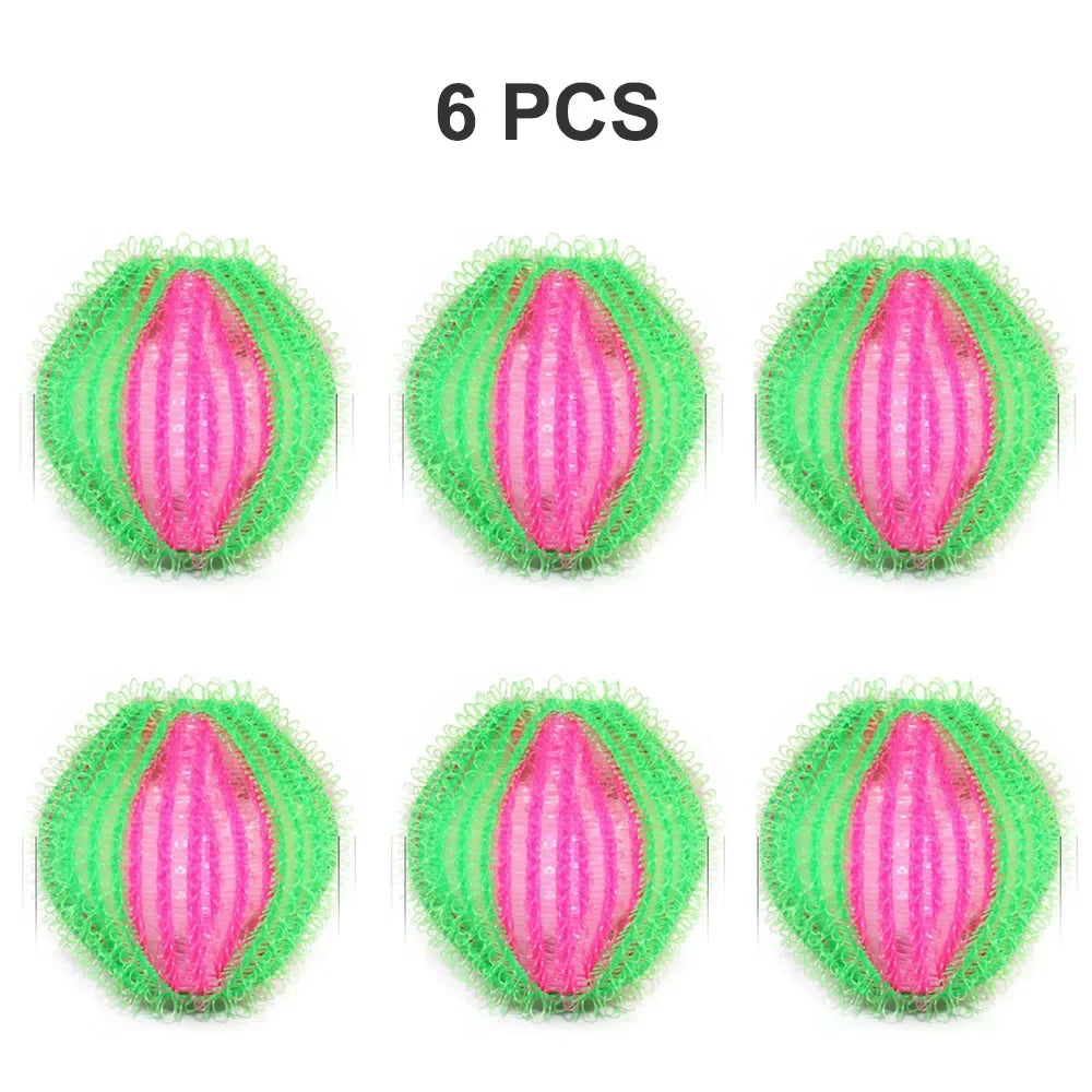 Set 6 palline in nylon per asciugatrice e lavatrice, rimuove peli di cane e…