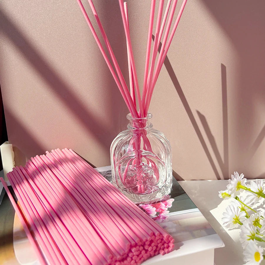 Bastoncini di Aromaterapia Rosa per Diffusione Oli Essenziali – Set da 10/20/60…