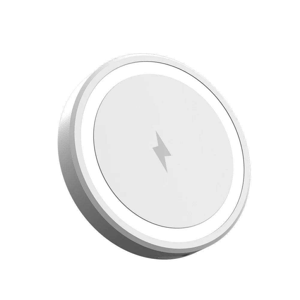 Caricatore Wireless Magnetico 15W per iPhone 13‑18, Slim e Portatile