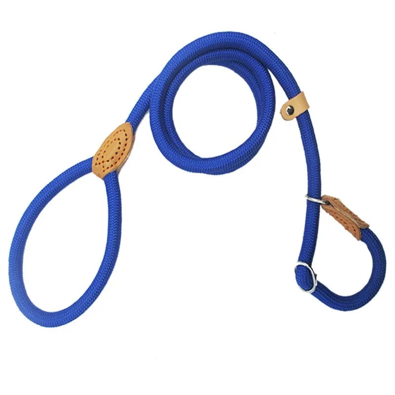 Guinzaglio a corda scorrevole in nylon rinforzato, regolabile per cani di…