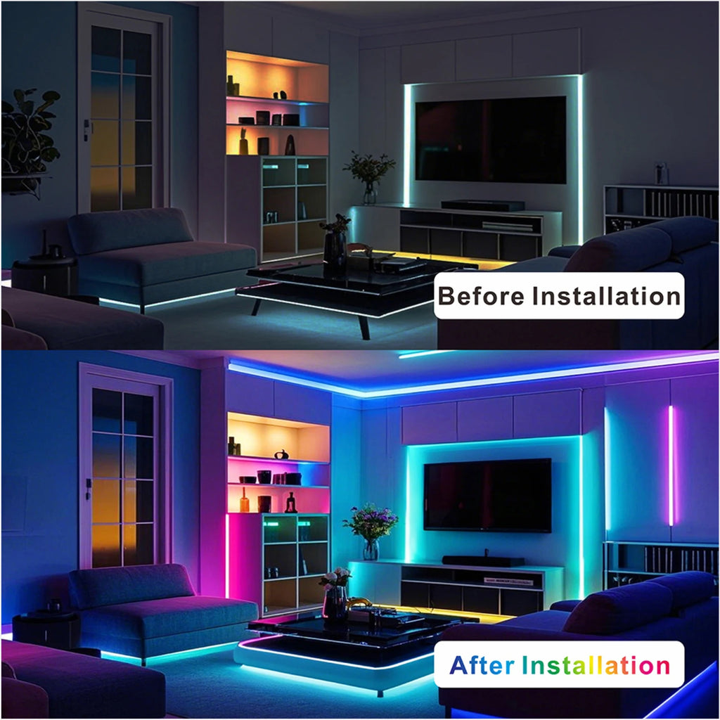 Striscia LED RGB Addressable 5V WS2812B 60 LED/m – IP65 Waterproof
