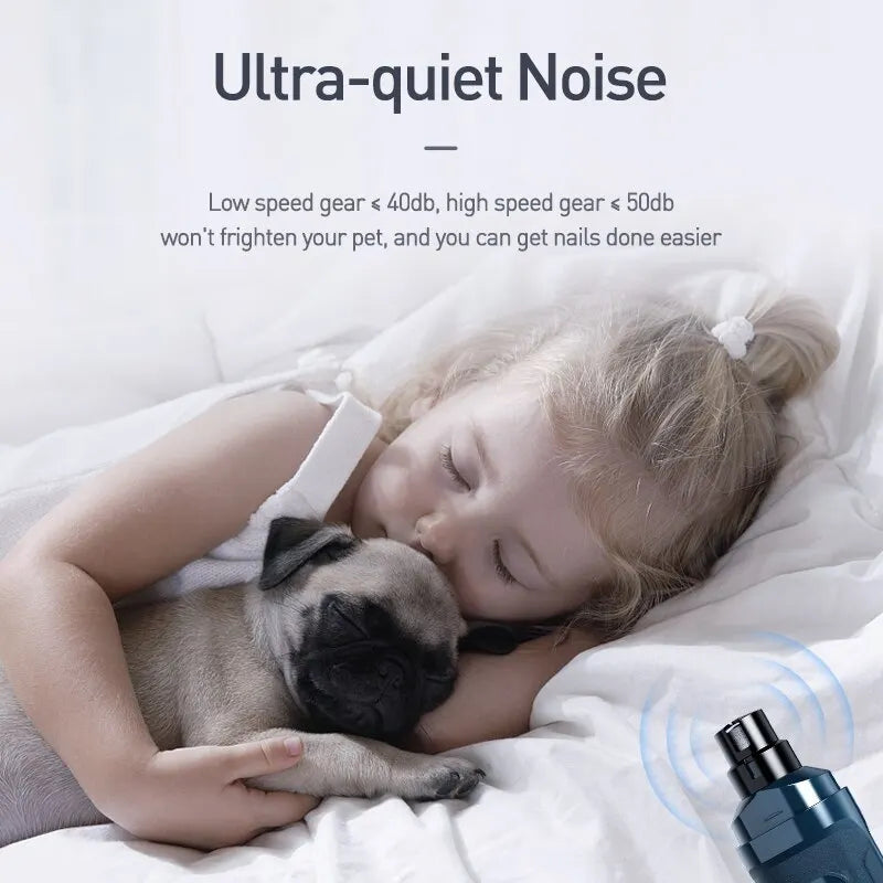 Tagliaunghie elettrico per cani e gatti – grinder ricaricabile N30