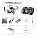 Drone V30 WiFi FPV 4K, Pieghevole e Anti-ostacoli – Regalo per adulti e bambini