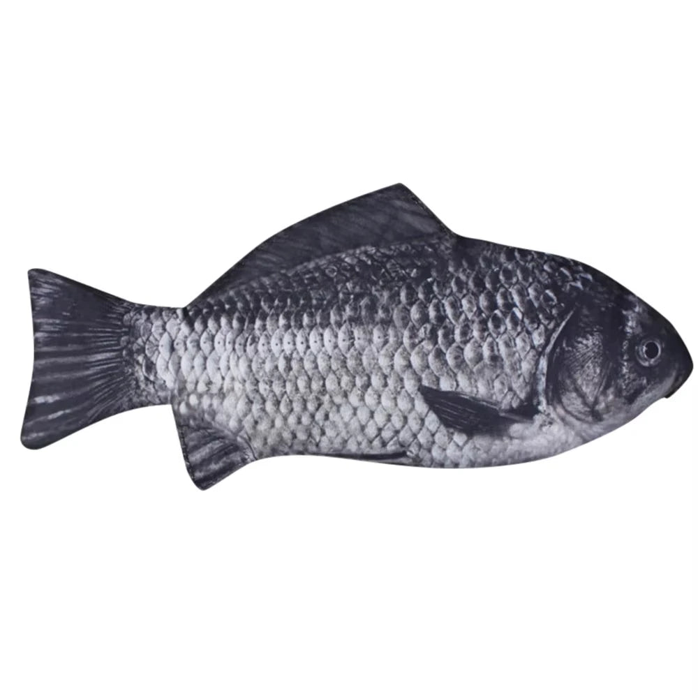 Astuccio a forma di pesce realistica - Portapenne, matite e trucco con cerniera