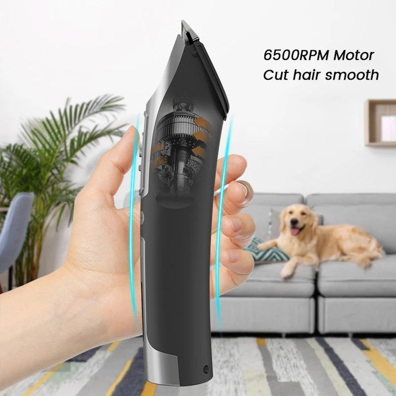 Toelettatura Professionale per Cani - Tagliacapelli Ricaricabile con Lame in…