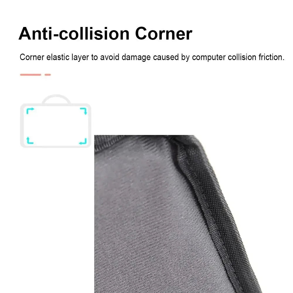13-15 inch Laptop Handbag Ultrabook Sleeve Case Notebook Computer Cover Shockproof Business Pouch For Apple/Lenovo/HP/Dell