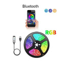 Nastro LED RGB 5050 Bluetooth APP, Musica Sync, Tagliabile, 1-5 Metri