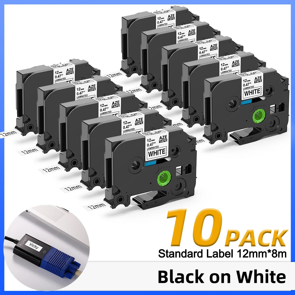 Stampante Etichette Portatile E1000PRO con Nastro AHS231 631 Compatibile Brother