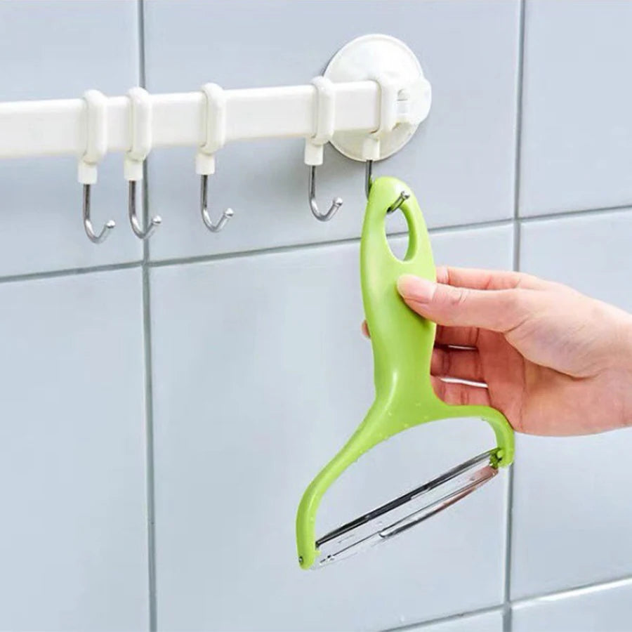 Set da 3 grattugie multiuso per verdure – bocca larga e lame in acciaio inox