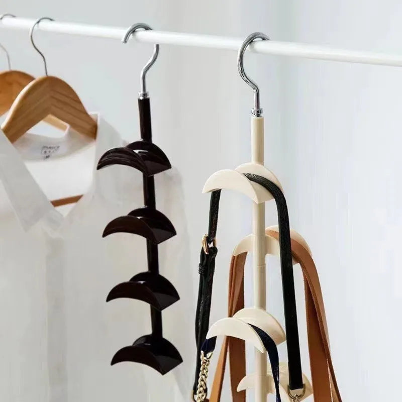 Gancio rotante 360° in ABS per cappelli, sciarpe, borse e accessori