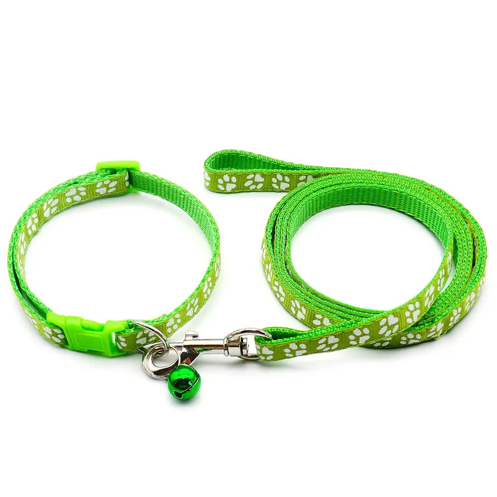 Set guinzaglio e collare per cucciolo 1,2 m in nylon resistente –…
