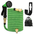 Tubo da giardino espandibile con doppio connettore metallico ad alta pressione…
