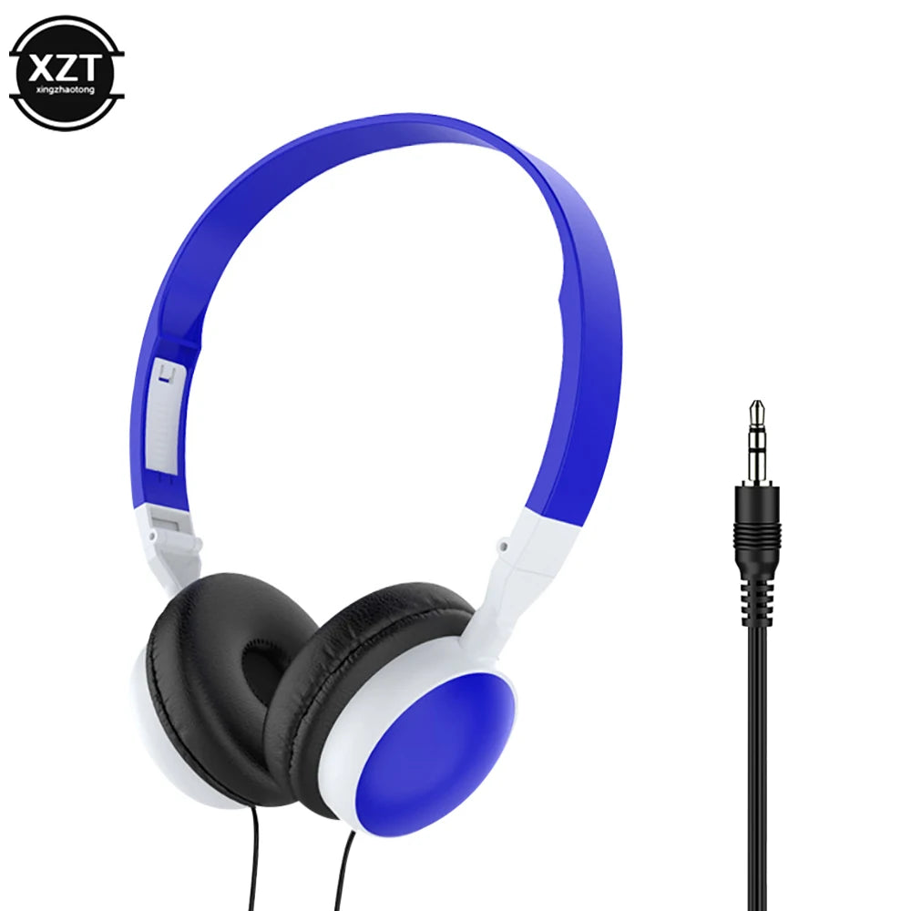 Headset Gaming con Subwoofer Cablate, Suono Hi‑Fi, Pieghevole e Portatile