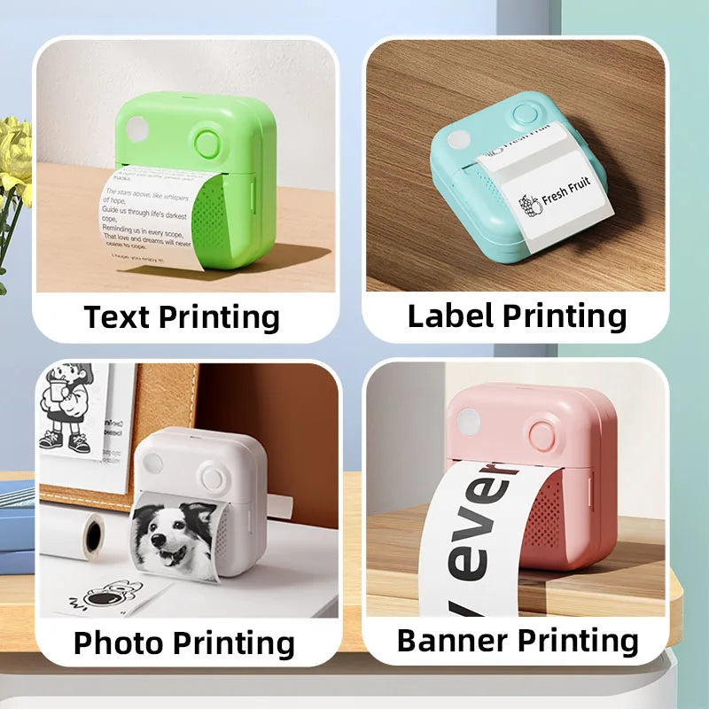 Stampante termica portatile D3 – Foto, etichette e note via Bluetooth