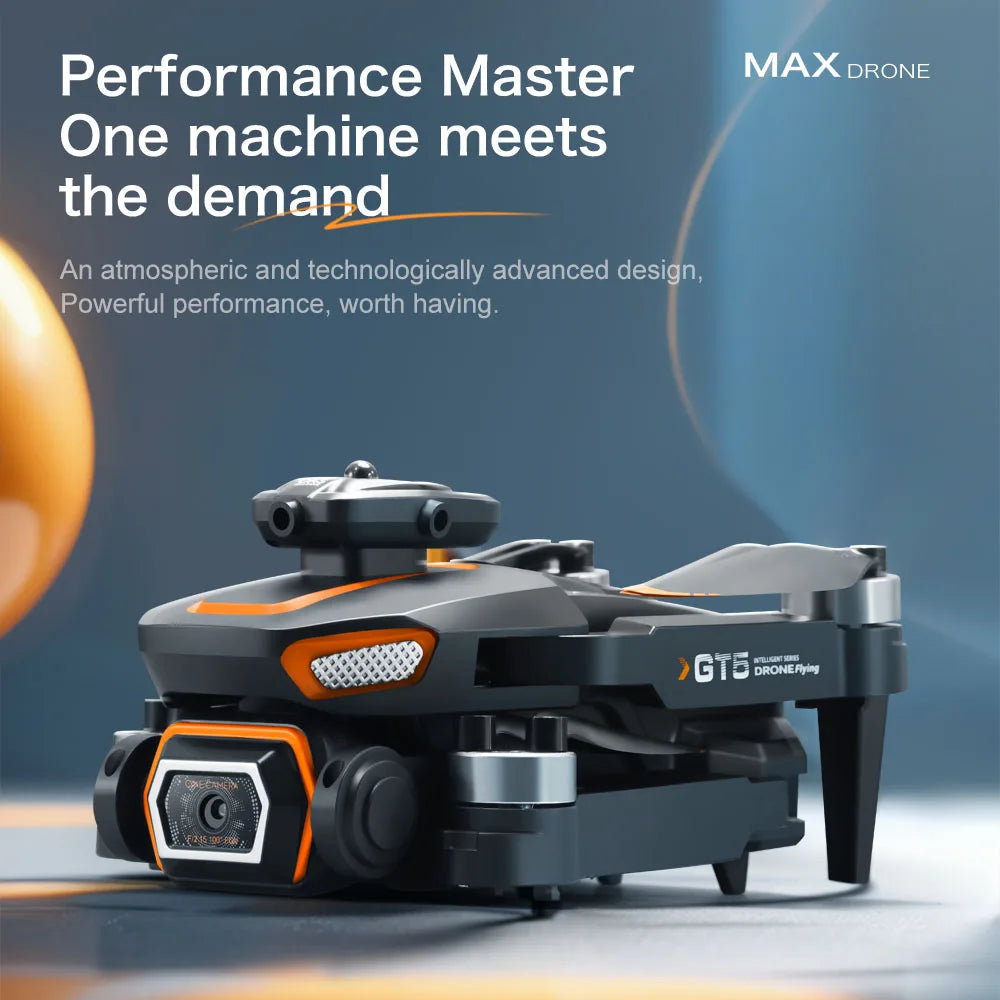 Mini Drone GT5 4K/8K con telecamera HD, motore brushless e evitamento ostacoli
