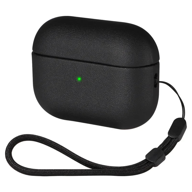 Cover in Pelle per AirPods Pro 2/3/4/5 - Custodia Protettiva Bluetooth