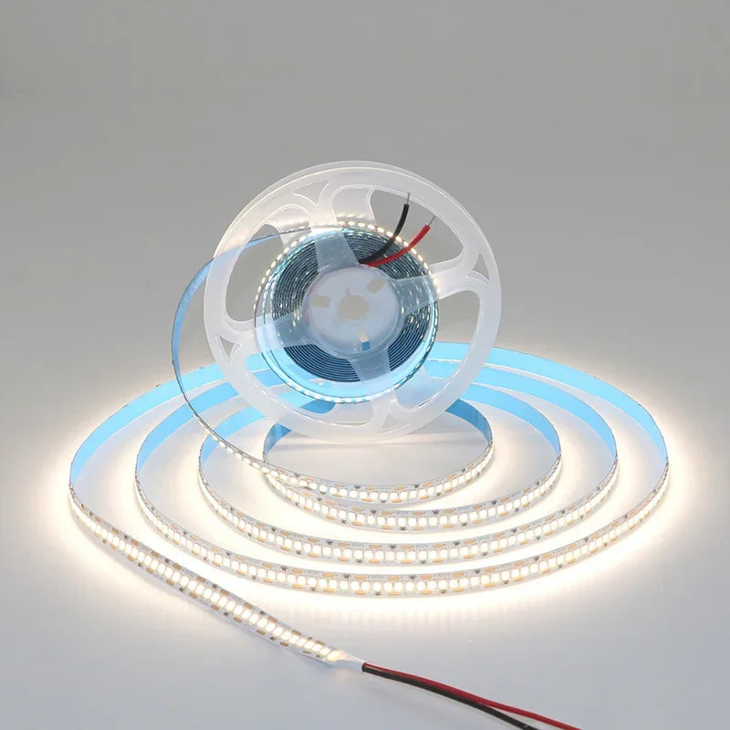 12V 24V LED Strip 2835 120LEDs/m Home Lamp Strip Pink Red Ice Blue Green Golden Yellow Orange Flexible Waterproof Soft Lamp Bar
