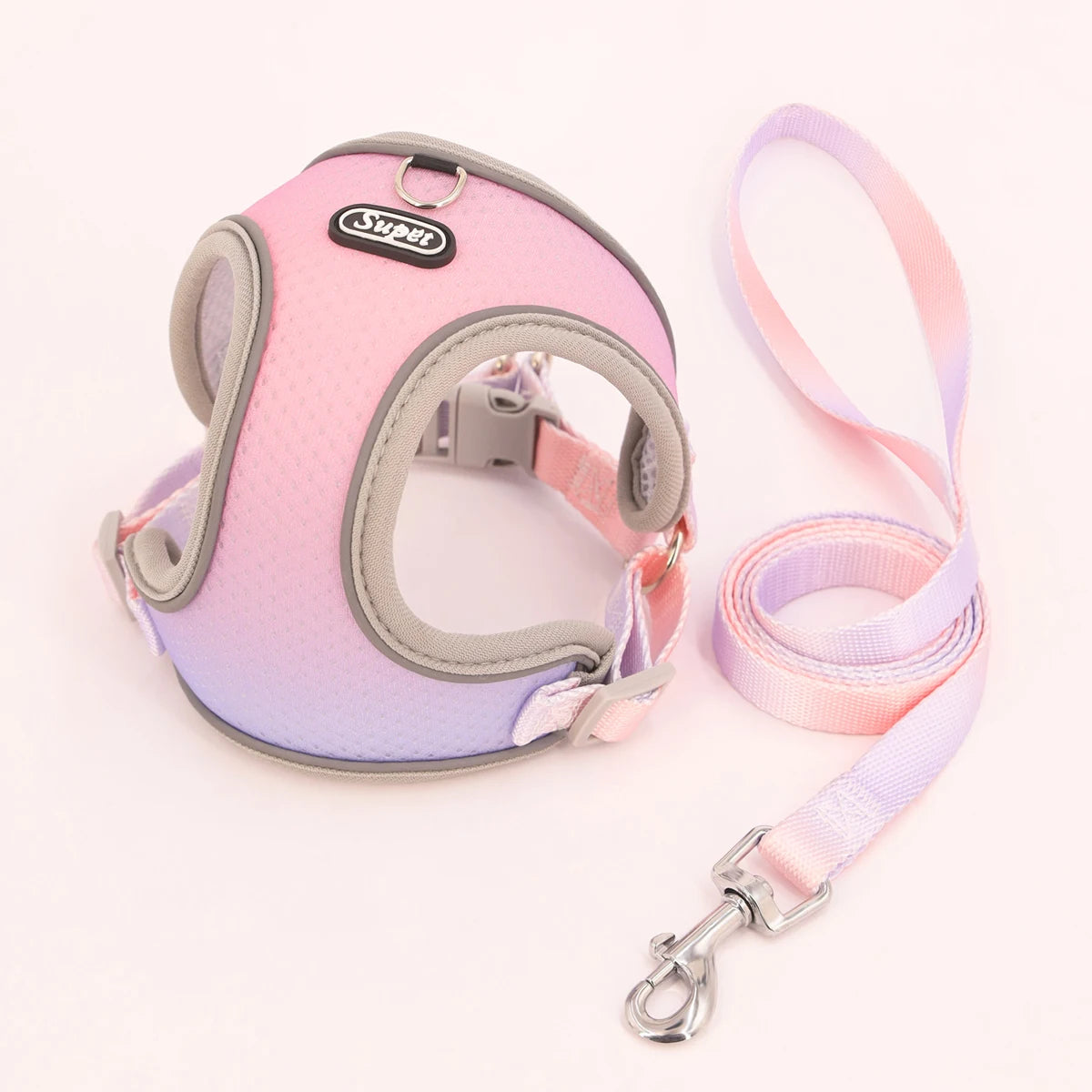 Imbracatura regolabile Step‑in riflettente per cani e gatti – vestizione…