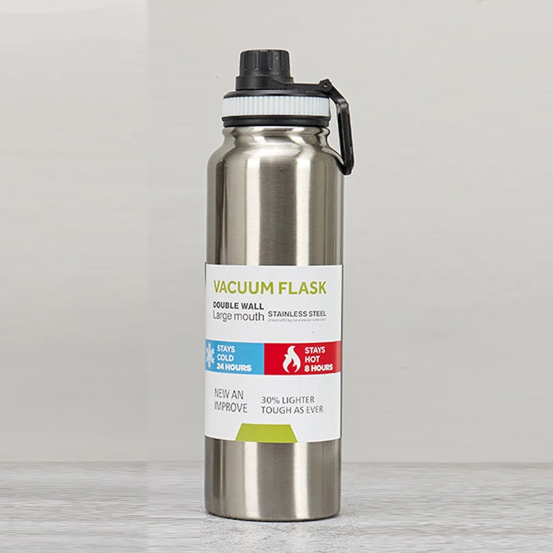 Thermos in acciaio inox 600/800/1000 ml – Borraccia termica isolata per caldo e…