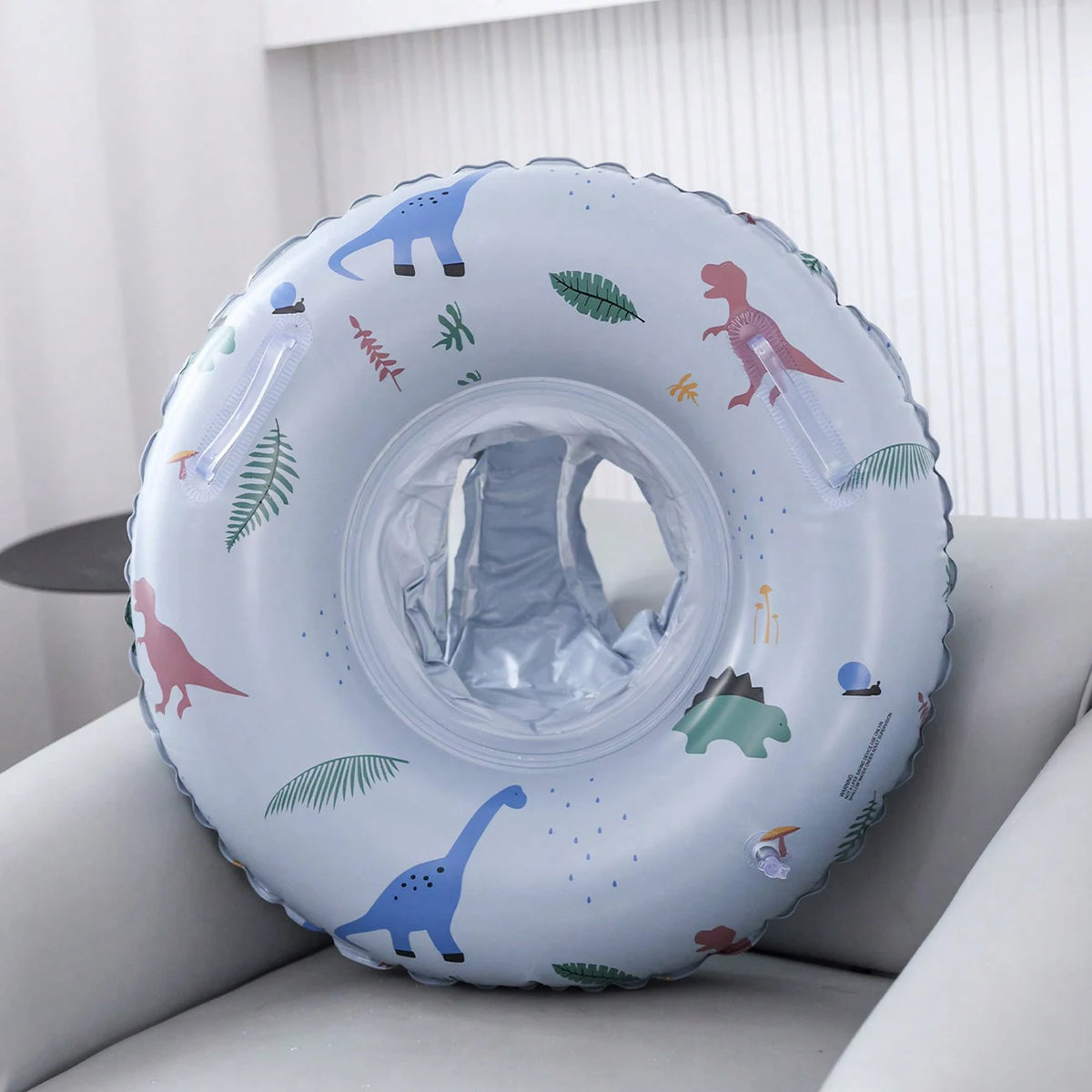 Anello gonfiabile in PVC con maniglie – relax estivo in piscina