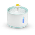 Fontana d'acqua per gatti 3,2 L in acciaio inox, USB, silenziosa con luce LED