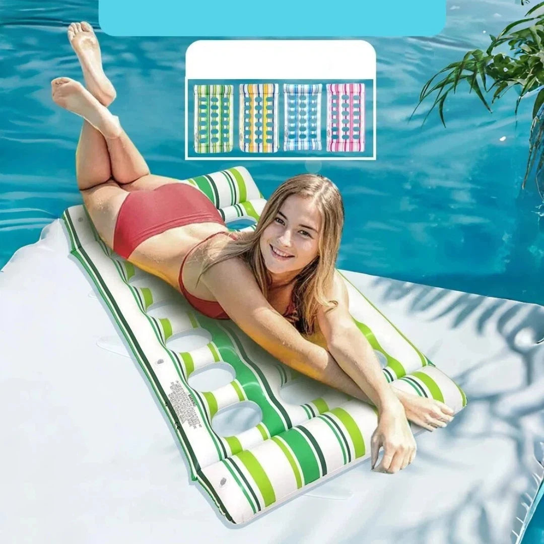 Materasso gonfiabile in PVC per piscina e spiaggia – lettino galleggiante…