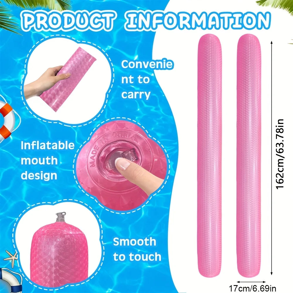 1pc Inflatable Swimming Stick Pool Float Swimming Pool Party Fun Water Rest Float Pool Accessories
