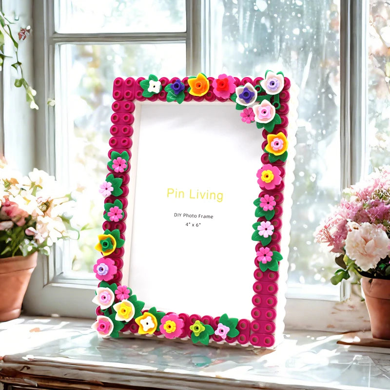 1PC DIY Handmade Creative Photo Frame Kit Memory Making Colorful Platform Photography Studio Gift Set
