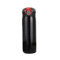 Bottiglia termica inox doppia parete 320/460 ml, anti‑perdita con cannuccia
