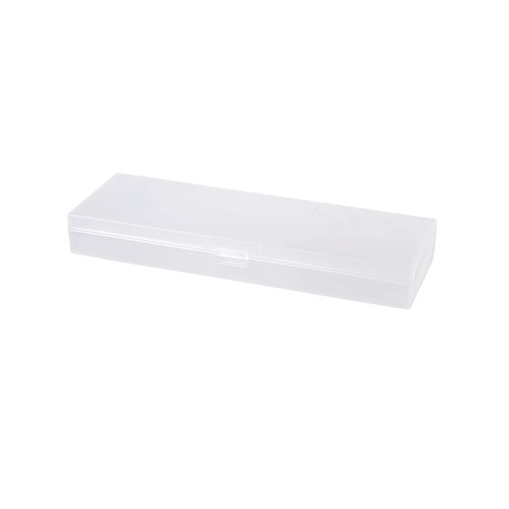 Astuccio porta penne trasparente opaco – Organizer in plastica resistente
