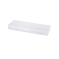 Astuccio porta penne trasparente opaco – Organizer in plastica resistente