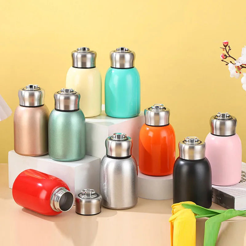 Bottiglia da viaggio da 300 ml in acciaio inox con isolamento termico e…