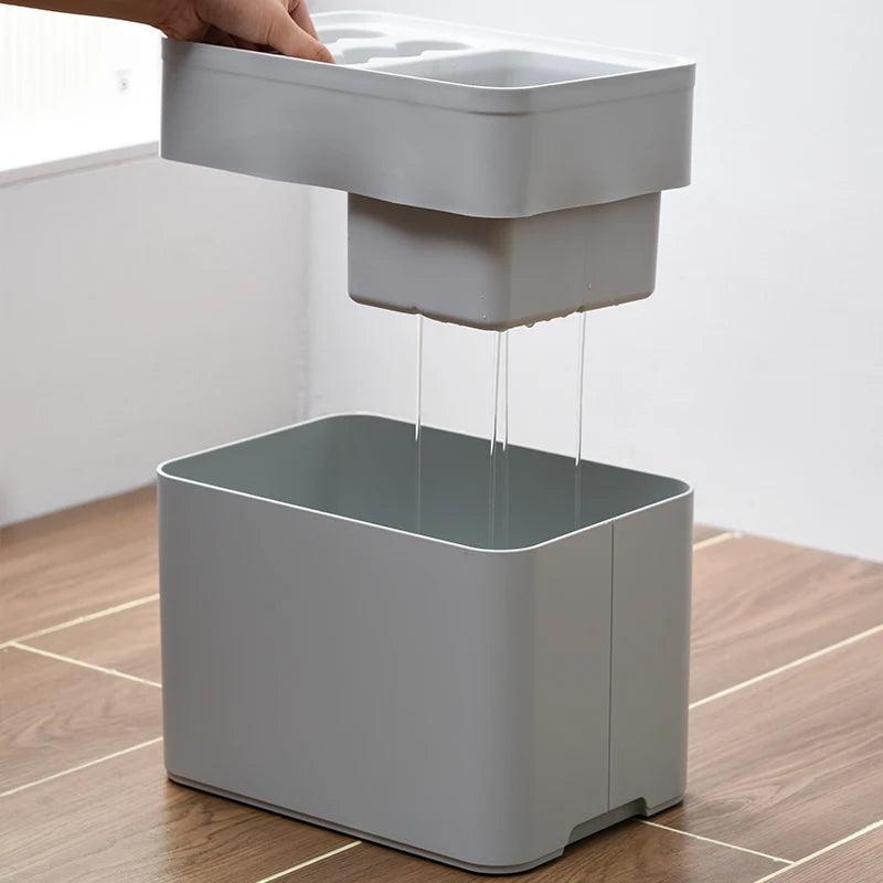 Umbrella Rack with Drip Tray, Suitable for Space Saving Storage in the Corner of the Entrance Passage, Can Hold 10/15 Umbrellas