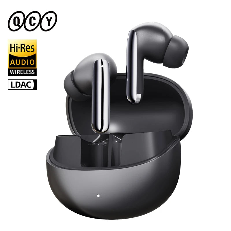 Auricolari true wireless con ANC adattivo 46 dB, Bluetooth 5.3, LDAC, 34h