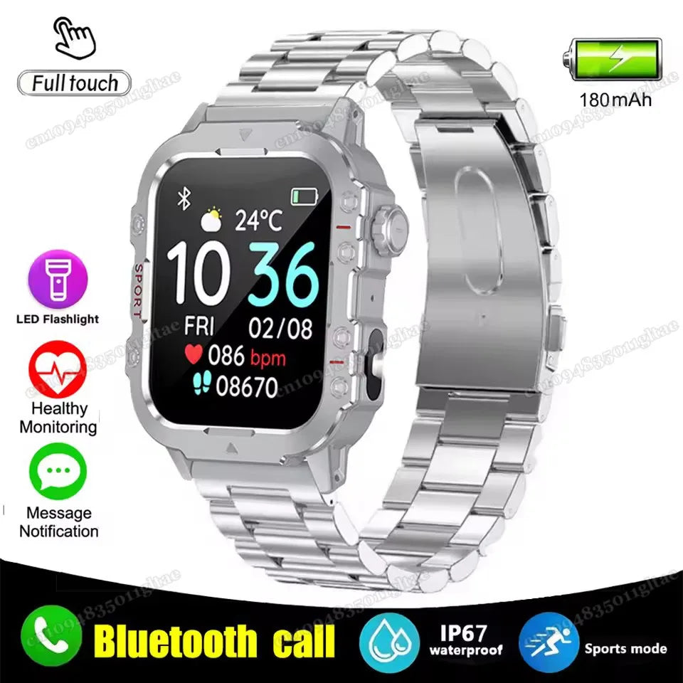 Smartwatch sportivo 2026 con GPS, monitor cardio, impermeabile, compatibile iOS…